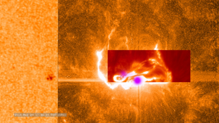 Illustration for article titled A Solar Flare in Unprecedented Detail